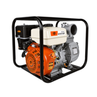 Pompa Air Bensin HNWP40-2 4 Inci 15HP Aliran Tinggi 100m3/jam Pompa Sentrifugal Self-priming untuk Irigasi Pertanian