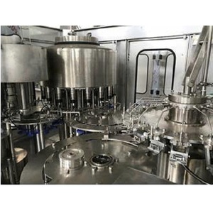 Top 3-in-1 điện tự động rửa điền đóng nắp monoblock ga đồ uống điền Máy Trường hợp (Gỗ trường hợp) (14-12-5) - Product Image 4