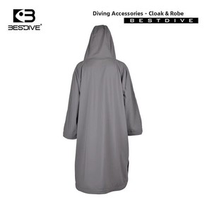 [<span class=keywords><strong>BESTDIVE</strong></span>] Poncho de plongée coupe-vent et chaud pour la natation, le surf, la plongée libre et la plongée sous-marine - Product Image 3