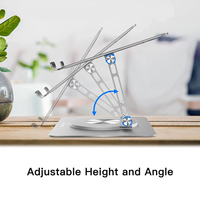 Support de tablette en Aluminium de bureau pour 11 12.9 pouces, qualité garantie, prix correct, support pliable réglable, accessoires de tablette