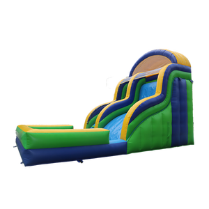 Château gonflable commercial avec toboggan <span class=keywords><strong>aquatique</strong></span> pour enfants - Product Image 4