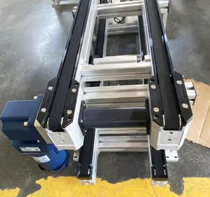 Industrial Stainless Steel Belt Conveyor System Adjustable Speed (Up 20m/min) Motorized Roller Electric Heavy Duty Multi-Voltage - Product Image 5