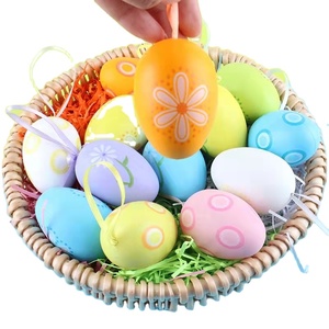 Custom size and color Plastic Eggs Container Easter Egg Handmade eggs for easter gifts