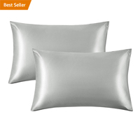 Nouveau Design personnalisé, taie d'oreiller en Satin imprimé, housse d'oreiller en Satin 100% Polyester, taie d'oreiller en Satin de soie