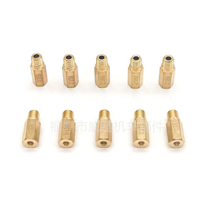 Jet principal hexagonal M5x0.8mm, diamètre extérieur 6mm, longueur 16.5mm, pour réparation de carburateur PWK PE FCR CVK - Product Image 4