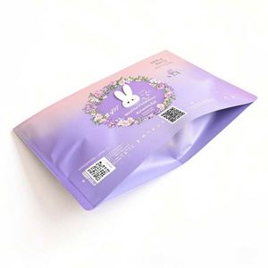 Custom Logo Child-Proof Resealable Mylar Pouch Durable Plastic Stand Exit Food Grade <b>Bag</b> for Cookies Chewing Gum Sushi Jelly - Product Image 3