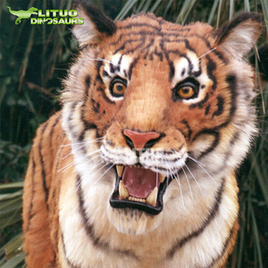 Museo tamaño <span class=keywords><strong>real</strong></span> aspecto <span class=keywords><strong>real</strong></span> animatronic robot animal Tigre - Product Image 2