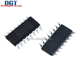 En stock 74HC165D, registrador de desplazamiento de 8 bits con entrada paralela y salida serial, salida de 3 estados, SOIC-16 - Product Image 2