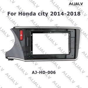 Autoradio <span class=keywords><strong>DVD</strong></span> de <span class=keywords><strong>voiture</strong></span> en sortie d'usine, écran multimédia 10 pouces, cadre stéréo, panneau de façade pour Honda CITY, cadre audio de <span class=keywords><strong>voiture</strong></span> pour tableau de bord - Product Image 4