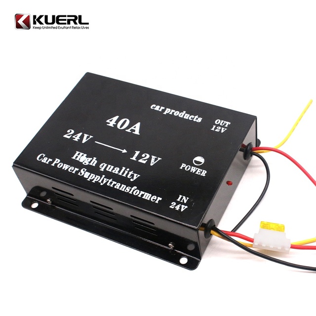 DC 24V to DC 12V Power Transformer Big Power 40/45/60A Car Step Down Converter