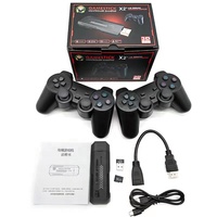 Nouvelle console de jeu TV mini 4K HD X2 Plus avec deux manettes sans fil, mémoire 64 Go, stockage jusqu'à 256 Go