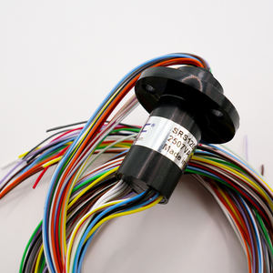 SRS1202 18CZ แหวนสลิปริงแบบแคปซูลขนาดเล็ก 18 วงจร 2A ดีไซน์นำไฟฟ้าพร้อมหน้าสัมผัสแปรงที่มีอายุการใช้งานยาวนานเพื่อการหมุนที่เสถียร - Product Image 2