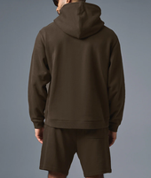 Ensemble de survêtement unisexe de haute qualité personnalisé pour hommes, sweat-shirt et short en coton éponge 380g, imprimé à l'écran, streetwear de printemps