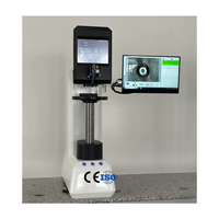 Testeur de dureté Brinell HB entièrement automatique à mouvement de vis, avec contrôle informatique de haute précision et mesure par cellule de charge