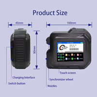 Impresora Portátil de Inyección de Tinta para Códigos QR y Códigos de Barras de 12.7mm, Impresora de Etiquetas de Fecha de Caducidad y Número de Lote para Impresión en Cuero y Plástico