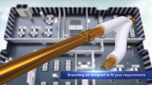 Climatisation multi-zones Carrier, mini-split à onduleur CC, IDU, chauffage, refroidissement, pompe à chaleur air-air, double zone - Product Image 5