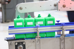 PLC + Màn hình cảm ứng kiểm soát độ chính xác cao Piston loại tuyến tính điền đóng nắp máy đóng gói - Product Image 4