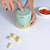 Mini hachoir à viande électrique multifonction Usb sans fil automatique portable sans fil pour la cuisine domestique