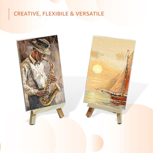 Toile à peindre vierge 100 % coton, format personnalisé, prête à l'emploi, sans acide, pour artistes et enfants - Product Image 3