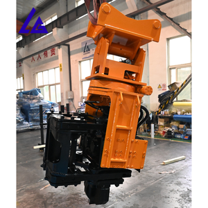 Lg Factory Direct Escavadeira Hidráulica Vibro Hammer para 8-12m Steel Sheet Pile Pile e H-Beam Pile Driving - Product Image 2
