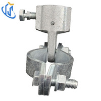 Collier de serrage sismique UTT2001Q électrogalvanisé robuste jusqu'à 200 mm en acier au carbone et fer QT450 pour système de tuyauterie d'irrigation