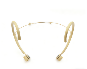 Trung Quốc Nhà cung cấp của màu be Đôi tai nghe Earhook với microphone HEADWORN phụ kiện - Product Image 4