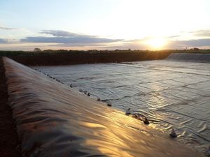 Forro Impermeável da Lagoa Geomembrana do HDPE 1/1.5/2.0mm Grosso Lago Artificial Impermeável Geomembranas Plásticas Impermeáveis - Product Image 3