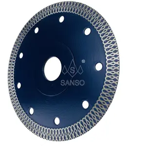 SANSO 115Mm vente en gros populaire jante continue 4.5 pouces tuile diamant lame de scie disque de coupe