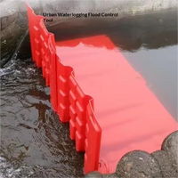 Barrera de seguridad contra inundaciones de plástico ABS personalizada, control de flujo, suministro de fábrica, buen precio