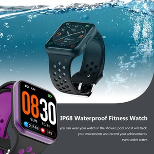 Reloj Inteligente 2026 de Alta Calidad, Económico, con Logotipo OEM, Cargador Inalámbrico, Compatible con Android e iOS, Monitorización a través de Aplicación, Forma Cuadrada - Product Image 3