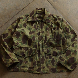 Giacca mimetica da cacciatore di anatre anni '80 con cerniera | Capospalla Streetwear oversize personalizzati in tela retrò per uomo - Product Image 1