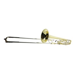 Trombone Ténor SEASOUND OEM JYTB505 en Laiton, Clé Sib/Fa, Coulisse d'Accord Dorée, Instrument de Musique - Product Image 2