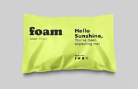 Sacs de courrier en plastique imprimés personnalisés avec auto-adhésif pour l'emballage de vêtements et le traitement de surface d'impression par héliogravure