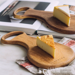 Tabla de cortar de madera de forma irregular, diseño moderno, para servir frutas y postres, uso en fiestas - Product Image 4