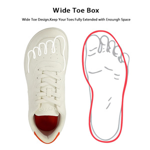 <span class=keywords><strong>Chaussures</strong></span> minimalistes en cuir PU <span class=keywords><strong>pour</strong></span> <span class=keywords><strong>femme</strong></span>, à semelle plate, <span class=keywords><strong>pour</strong></span> la marche décontractée en ville, avec protection contre le <span class=keywords><strong>hallux</strong></span> <span class=keywords><strong>valgus</strong></span> et la compression des orteils, vente en gros - Product Image 5