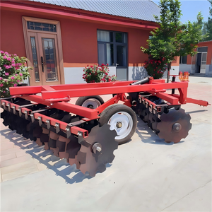 Râteau à disques hydraulique <span class=keywords><strong>pour</strong></span> <span class=keywords><strong>tracteur</strong></span> à roues 110-140 CV 4RM Transmission par engrenages Acier épaissi Résistant à l'usure Longue durée de vie - Product Image 5