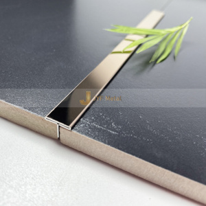 Profilé en T en métal EX054 JYF, moderne, durable, étanche, bande de finition pour carrelage, garantie de plus de 5 ans pour les sols en céramique - Product Image 4