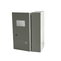 Boîtier électrique mural en métal IP54, boîte de distribution en acier, boîte de jonction, armoire de commande pour disjoncteur PLC