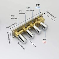Offre Spéciale : Ensemble de Douche 16 Pouces Noir avec Contrôle Thermostatique, Affichage LED et Commutateur – Solution Moderne pour Salle de Bain
