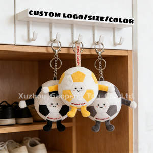 พวงกุญแจตุ๊กตาของที่ระลึกฟุต<span class=keywords><strong>บอล</strong></span>ปี 2026 สำหรับสะสมในวันแข่งขัน พวงกุญแจลูกฟุต<span class=keywords><strong>บอล</strong></span>โลกแบบกำหนดเอง ตุ๊กตามาสคอต - Product Image 3
