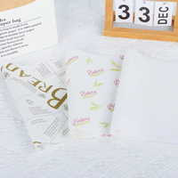 Conception imprimée personnalisée biodégradable de qualité alimentaire Sandwich Hamburger Emballage de cire Papier sulfurisé