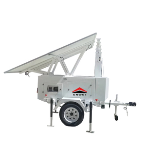 Trailer giám sát năng lượng mặt trời mini với hệ thống Giám sát camera quan sát 360 ° để giám sát và điều khiển từ xa - Product Image 6