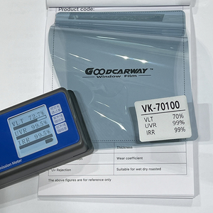 ฟิล์มกรองแสงรถยนต์ Topsee Nano <span class=keywords><strong>Ceramic</strong></span> 99% IRR ป้องกันความร้อน รับประกัน 8 ปี รุ่น VK-15100 15%VLT - Product Image 4