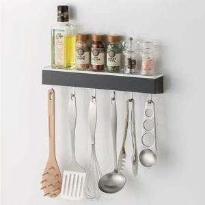 Venta Directa de Fábrica, Ganchos para Colgar en la Pared de Material ABS, Perchero Magnético de Cinco Ganchos de Alta Calidad - Product Image 3
