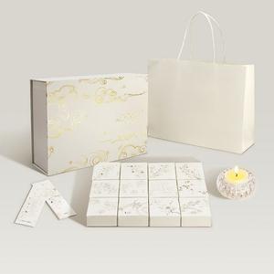 Velas Aromáticas de Cera de Soja Hechas a Mano de Lujo, Juego de Regalo con Logotipo Personalizado, Velas Perfumadas de Alta Calidad, Barras para Días Festivos - Product Image 6