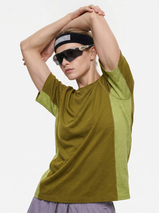 Camiseta de secado rápido Splicing Speed Drying 26, nuevo producto de verano, para correr al aire libre, de alta elasticidad, cuello redondo, manga corta - Product Image 2