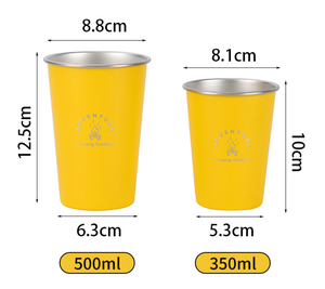 Vaso de Cerveza de Acero Inoxidable 304 DFM11 de 350 ml, 300 ml, 500 ml, Cambia de Color con el Frío, Color Rosa, Personalizado para Pub y Bar - Product Image 2
