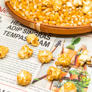 Bán buôn 3-in-1 lò vi sóng Snack kết cấu cứng Ngô Caramel sô cô la bỏng ngô trong túi hương vị ngọt ngào hạt đồ ăn nhẹ - Product Image 6