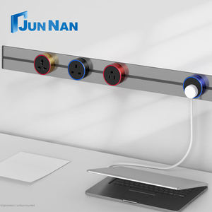 Phổ đa thông minh văn phòng bàn hội nghị hệ thống phòng họp Ổ cắm điện ổ cắm theo dõi đường sắt - Product Image 5