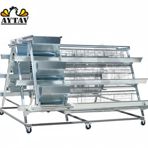 ระบบกรงไก่ AYTA A-Type คุณภาพดีที่สุด กรงเหล็กสำหรับฟาร์มเลี้ยงไก่ไข่ สภาพใหม่ 4 ชั้น ระบบเก็บไข่และมูลไก่แบบแมนนวล ประสิทธิภาพสูง - Product Image 2